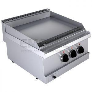 Gratar grill electric de banc cu placa neteda 60x60x30