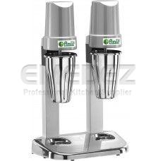 MilkShaker 120 + 120W 0.55 + 0.55 litri vas inox 30x19.5x48.5