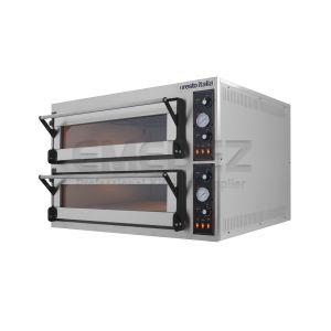 Cuptor electric pizza seria TR 44 8x Ø 40 cm cu usa inox+sticla