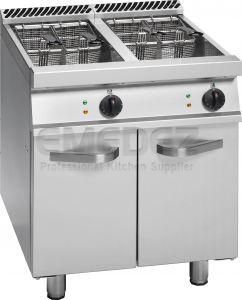 Friteusa gaz cu 2 cuve 15+15lt,30kW, 70x77,5x85cm Spania