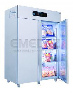 Congelator inox vertical cu 2 usi BL14-M,1400lt 140x81x205cm