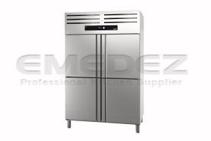 Congelator vertical profesional inox cu 4 usi 1/2 GREEN LINE 1400 litri 131.8x80x201.5cm