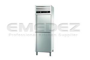 Dulap frigorific profesional inox model combi 700litri 1/2 frigider si 1/2 congelator   65.3x84.2x204cm