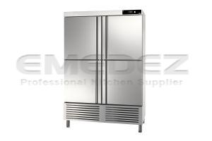 Frigider vertical profesional din inox cu 4 usi 1200 litri 138.8x72.6x206.7cm