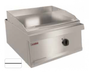 Fry-top electric de banc cu placa neteda 6kw,60x60x30cm