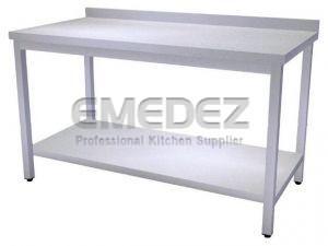 Masa de lucru inox  cu 1 polita inferioara 150x60x85cm