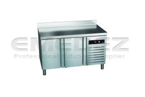 Masa de lucru inox cu refrigerare GREEN LINE 2 usi,149.2x60x85cm 149.2x60x85