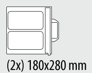 Stanta nr.2 pentru caserola 180x280mm compatibil TS3A-FIMAR