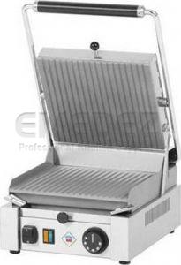 Toaster/Panini Grill electric profesional cu 1 capac 3kw monofazat  30.4x40.5x18.2cm model PS2010L