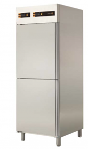 Dulap vertical dual frigider - congelator combi  2x 350 litri 69.3x82.6x200.8cm 
