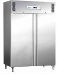 Congelator inox vertical cu 2 uși, capacitate 1200lt, AISI304, model G-GN1200BT, 134x80x201cm
