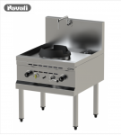 Masina de gatit tio wok, 1 arzator 33kw, alimentare cu apa, 70 x 75 x 75/105 cm