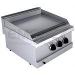 Gratar grill electric de banc cu placa neteda 60x60x30