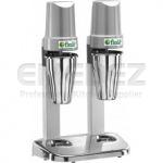 MilkShaker 120 + 120W 0.55 + 0.55 litri vas inox 30x19.5x48.5