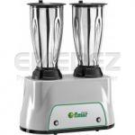 Mixer profesional 350 + 350 W 1.5+1.5 litri vas Inox 21x21x49