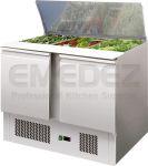 Saladeta refrigerata static blat polietilena cu 3 usi 104.5x70x87.5