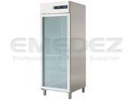 Frigider vertical cu 1 usa de sticla tip vitrina 700 litri 69.3x82.6x200.8