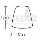 Masina cuburi gheata 40 grame capacitate 100 kg/ 24h 74x60.5x101.5