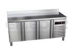 Masa de lucru inox refrigerata GREEN LINE 3 usi  GN - 180x70x85