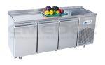 Masa de lucru refrigerata cu 3 usi cu spalator - 178.5x60x85CM