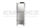 Congelator vertical profesional din inox cu 2 usi 1/2  600 litri 69.3x72.6x206.7cm