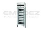 Frigider profesional vertical din inox pentru peste cu 1 usa 600 litri 76x72.9x200.5cm