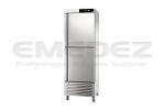 Frigider vertical profesional din inox cu 2 usi 600 litri 69.3x72.6x206.7cm