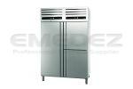 Frigider vertical profesional inox 1400litri cu 3usi si 2 compresoare 131.8x84.2x204cm