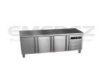 Masa de lucru suport inox refrigerata 3 usi GREEN LINE 179.2x70x58.4