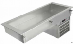 Vitrina servire cu bazin refrigerat model drop-in 3 gn 1/1,111.5x61x55.8cm R600a