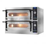 Cuptor electric pizza FOX  44  8 x Ø 34 cm cu usa inox+sticla