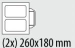 Stanta nr.2 pentru caserola 260x180mm compatibil TSAVG-FIMAR