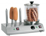 Aparat hot-dog cu 4 tepuse incalzite, 0.96kw 230V, 50x28.5x39cm