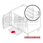 Dospitor electric cu 7 Tavi gn 1/1, 2 uși de sticla, 89x67x84.5cm