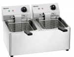 Friteusa electrica de banc  8+8lt, 55x58x34cm, 2x3.25kw 230V