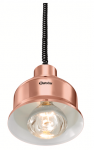 Lampa Infrarosu pentru păstrare mâncare la cald cu pendul, culoare cupru-lucios IWL250D KU