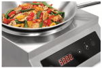 Plita profesionala electrică cu inducție pentru wok, 5kw 400V, 40x52.5x19.5cm