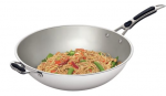 Tigaie inox tip wok 36cm