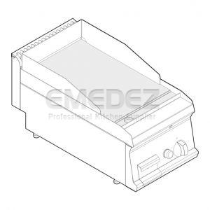 Gratar gaz de banc placa neteda 35x70x28