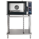 Cuptor Gastronomie Combi Electric Monofazat, Digital, Abur Direct, Sonda, Spalare, 4 tavi 1/GN, 86x65x52cm 