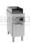 Gratar gaz cu roca vulcanica, suport inchis si grill Inox 40x90x90